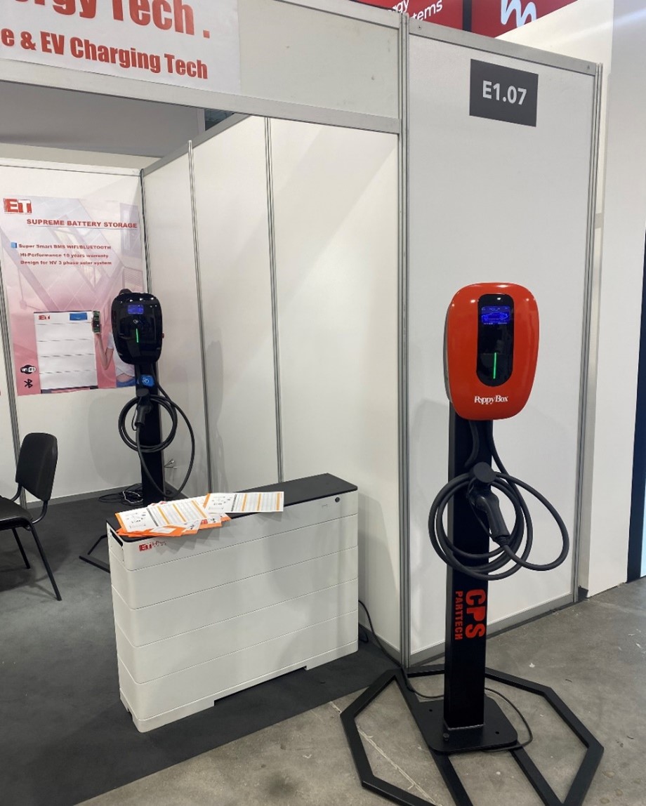 Prezentacja Stoiska CPS PARTTECH na targach Solar Expo